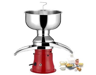 Paslanmaz polad gövdəli, elektrikli, saatda 50 lt süd çəkmək