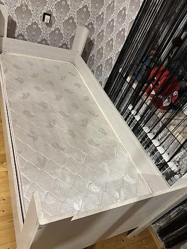 Çarpayılar: Yeni, Təknəfərlik çarpayı, Bazasız, Matras ilə, Siyirməsiz — 2