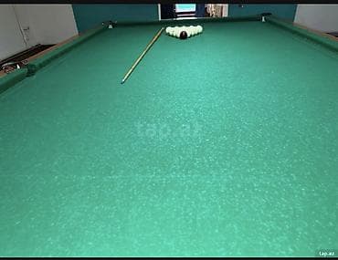 Bilyard masaları: Bilyard masası və tam dəst İki ölçüdə seçim: - Balaca ölçü: 3.1 m — 5