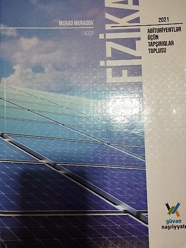 hedef kitabi: Fizika Testlər 11-ci sinif, Güvən, 1-ci hissə, 2021 il — 1