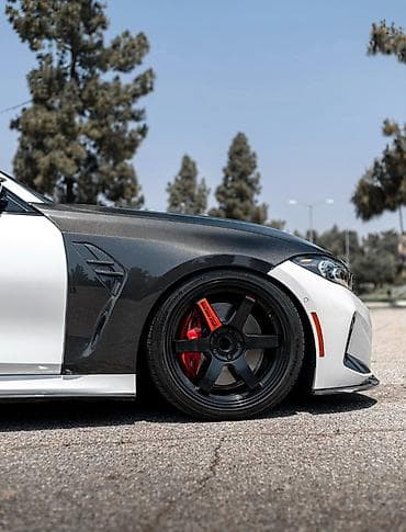 M3/M4 (G20/G22 seriyası üslubunda) BMW üçün karbon lifli ön hissə — 3