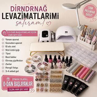 ev xalatlari: Tam peşəkar dırnaq dəsti – O-dan başlayanlar üçün hər şey bir yerdə! — 1