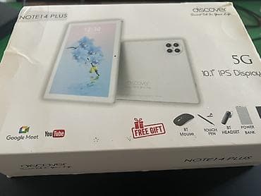 Discover NOTE14 PLUS planşet Xüsusiyyətlər: - 10.1" IPS displey - 5G