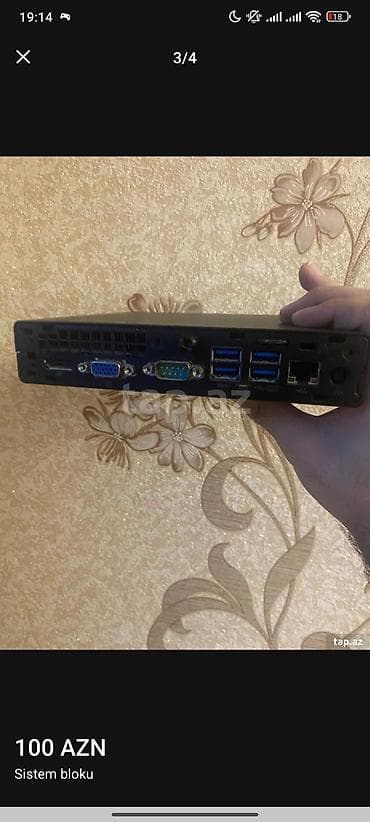 tp link archer c6: HP MP9 G2 Retail System – kompakt mini masaüstü sistem bloku — 3