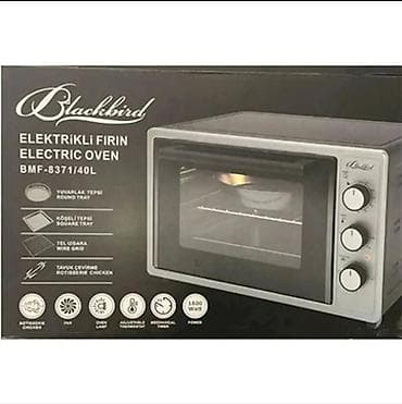 elektrik duxovka: Duxovka Blackbird, Elektrik, rəng - Qara, Yeni — 2