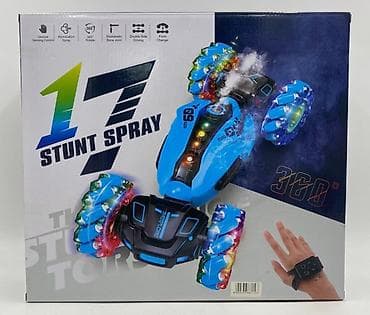 oyuncaq avtomobil: Stunt Car Q9 uzaqdan idarə olunan kaskadyor maşını tüstülü - 2.4G — 1