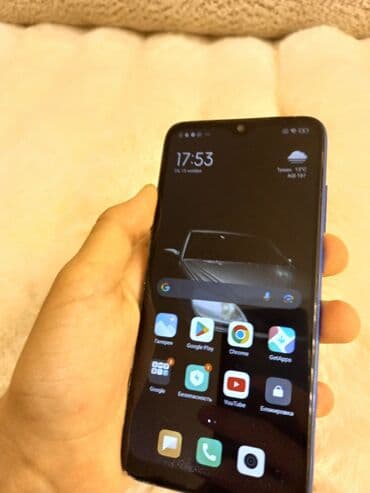 Redmi Note 7, 64 GB, rəng - Mavi, Qırıq