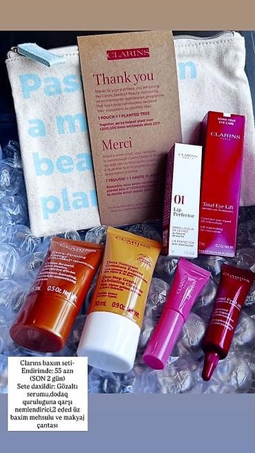 qis geyimleri instagram: Kosmetik dəst, 7 məhsul — 1