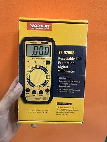 Multimetr, Rəqəmsal, Zəmanətsiz — 1