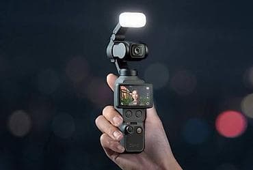 Kompakt 3 oxlu stabilizatorlu portativ kamera - Cib ölçülü gövdə