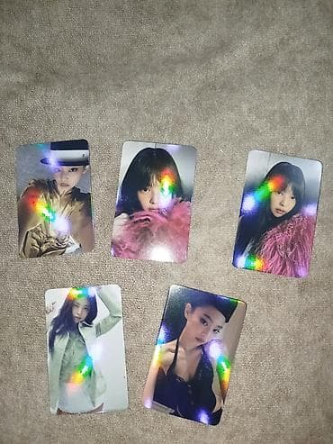 K-pop foto kartları dəsti - Mövzu: eyni idolun müxtəlif konseptlərdən