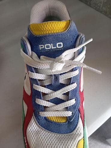 polo krasovka: Polo Ralph Lauren kişi idman ayaqqabısı - Model: Polo Sport retro — 9
