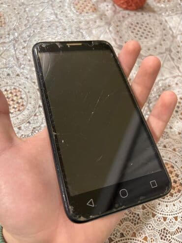 Чехлы: Alcatel X1, 8 ГБ, цвет - Черный, Битый — 1