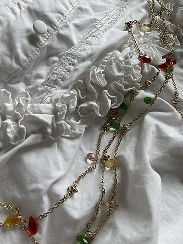 бусы: Satılır – orijinal Chanel vintage boyunbağı. Lüks, nadir və tamamilə — 7