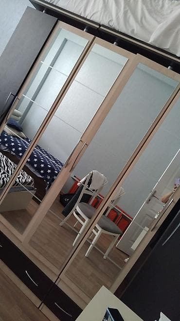 aluminium satisi: 4 qapılı, Güzgülü, Digər rəng, Digər material, Açılan, Düz dolab — 2