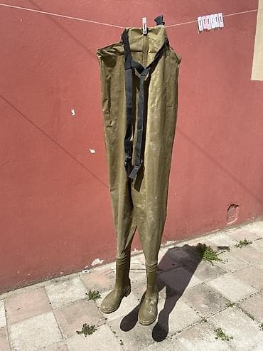 baliqci geyimi: Balıqçı veyderi – dizdən yuxarı tam bədənli şalvar-çəkmə - Rəng — 1