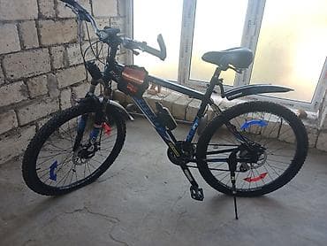 Dağ velosipedi – 26” təkərlər, disk əyləclər, ön amortizatorlu vidalı lalafo.az -da Dağ velosipedi – 26” təkərlər, disk əyləclər, ön amortizatorlu vidalı