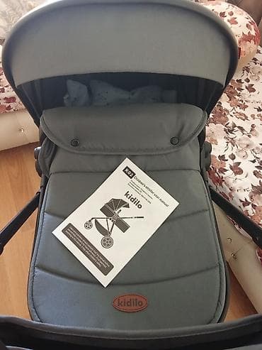 kidilo коляска 3 в 1: Kidilo markalı uşaq arabası. Salam kalyaska yenidir 6 gündüki hədiyyə — 5