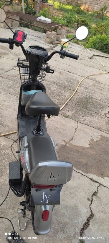 электроскутер купить в баку: Elektrik skuter – JY (Just Tour) brendi - Rəng: boz/qara - Elektrik — 3