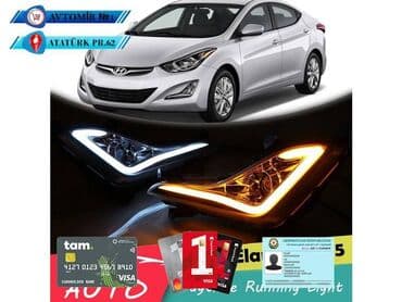 Hyundai elantra 2013 duman led faralar 🚙🚒 ünvana və bölgələrə