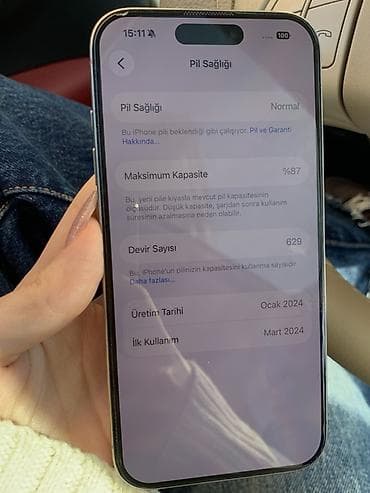 kontakt home iphone 15: IPhone 15 Pro, 128 GB, Natural Titanium, Face ID — 3