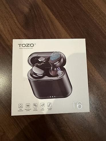TOZO T6 simsiz qulaqlıq Istifade olunmamish, lazim olmadiqi uchun