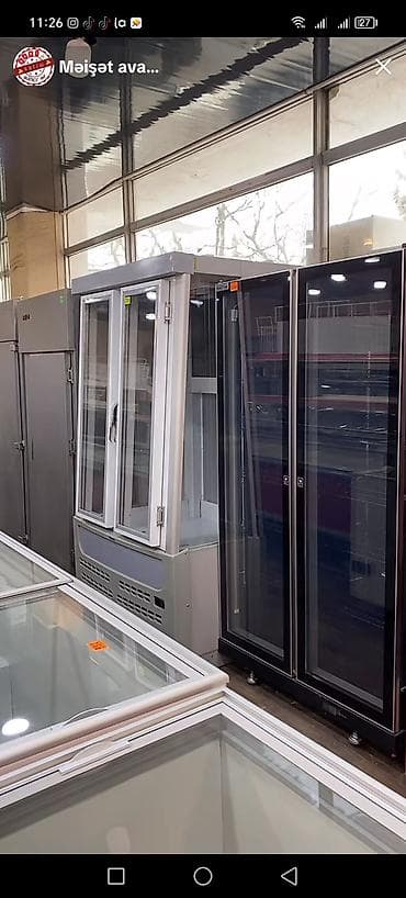 Mağaza və iaşə obyektləri üçün vitrin tipli soyuducular - Şüşə — 3