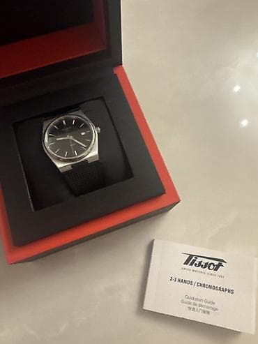 İşlənmiş, Qol saatı, Tissot, rəng - Qara — 1
