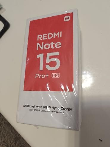 iphone pro max: Redmi 256 GB, rəng - Qara, Zəmanət, Sensor, Barmaq izi — 1