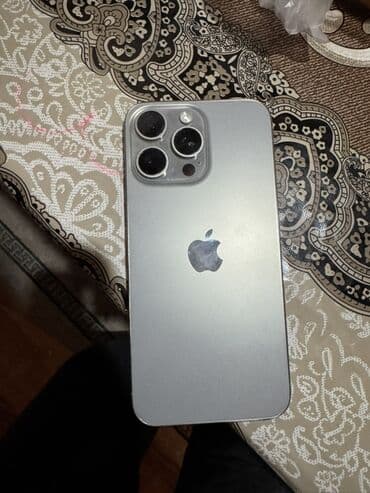 pad mini 6: IPhone 15 Pro, 256 GB, Gümüşü, Face ID — 1
