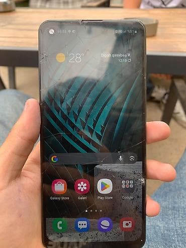 Техника и электроника: Samsung Galaxy A21S, 32 ГБ, цвет - Черный, Отпечаток пальца — 3