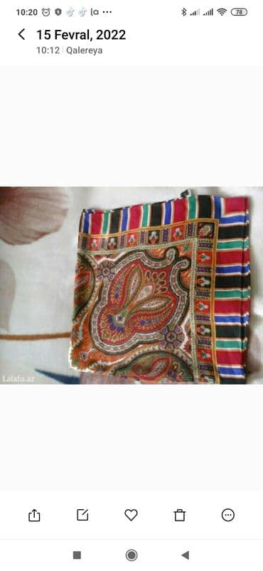 uşaqlar üçün xomut şarflar: Qədimi tırmə kasinka, 20 manat — 1