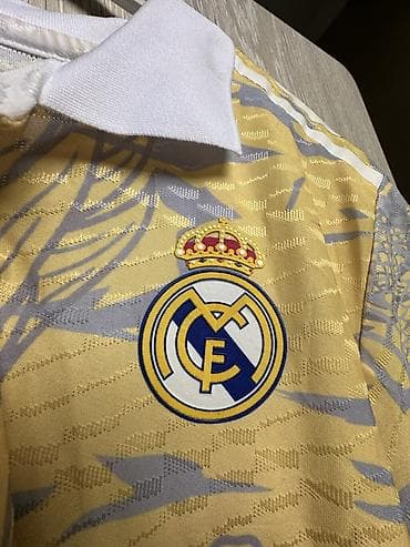 idman şort: Futbolka, Adidas, S, rəng - Sarı — 2