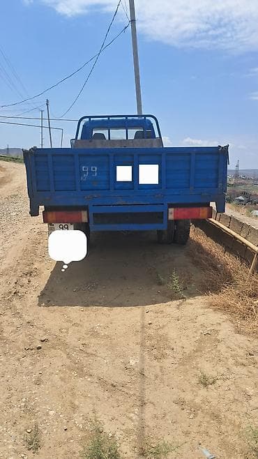 011 maşınlar: Yük maşını – açıq bortlu, mavi rəng - Korpus: metal bortlu, uzun — 2