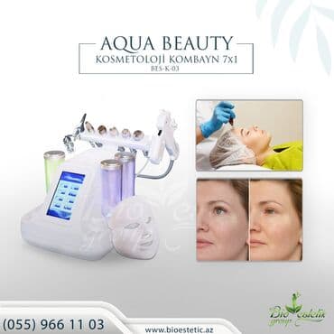 gozellik salonu ucun islenmis avadanliqlari: Kosmetoloji kombain, Estetik cihazlar, HydroFacial cihazlari Hydro — 1
