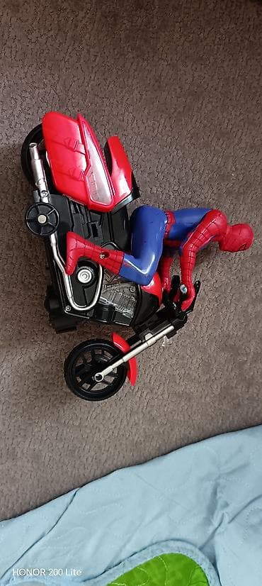 el oyunları: Hərəkətli Spider man motoskletde oyuncaq hörümçək adam. Sumqayıt — 1