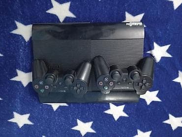 ps4 slim disk: PlayStation 3 (PS3) Super Slim 500gb 50+oyun endirim yoxdur — 1
