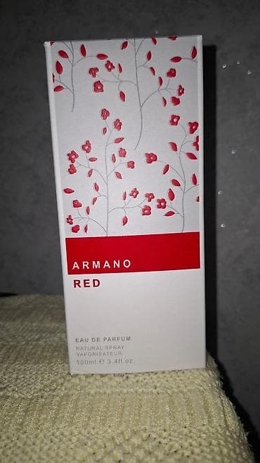 ARMANO RED – Eau de Parfum, 100 ml - Növ: Eau de Parfum (Natural lalafo.az -da ARMANO RED – Eau de Parfum, 100 ml - Növ: Eau de Parfum (Natural
