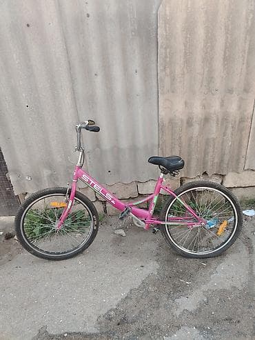 stels pilot: İşlənmiş İki təkərli Uşaq velosipedi Stels, 24", sürətlərin sayı: 14, Ünvandan götürmə — 1