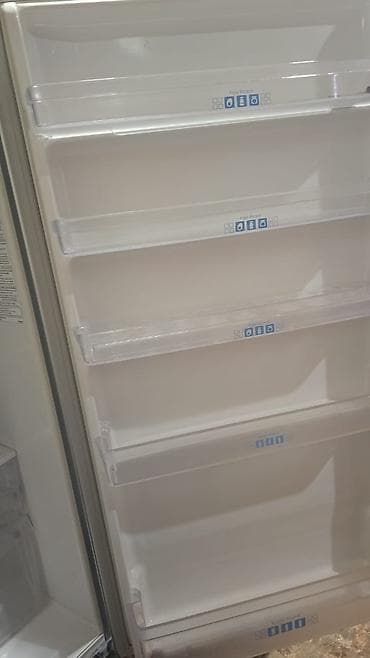 sharp soyuducu servis: İşlənmiş 2 qapılı Panasonic Soyuducu Satılır, rəng - Gümüşü, Dolab içi — 4