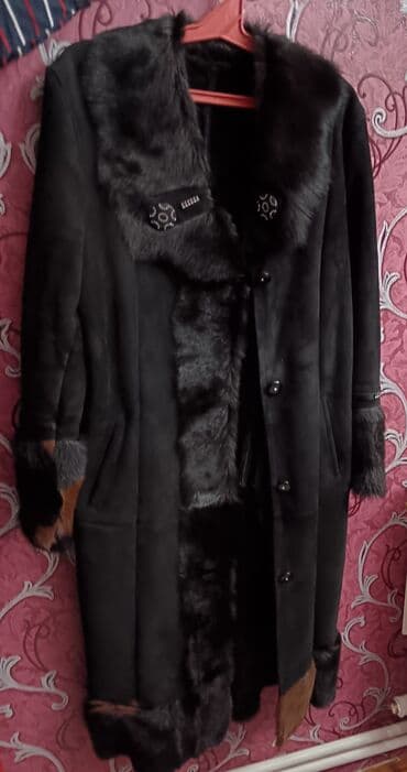 türk istehsalı olan qadın şubaları: Kürk, rəng - Qara — 6