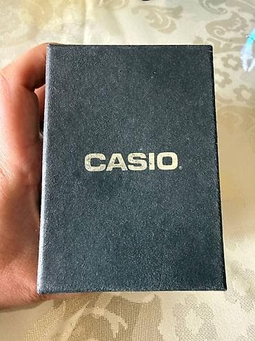 telfon saat: Qol saatı, Casio, rəng - Ağ — 4