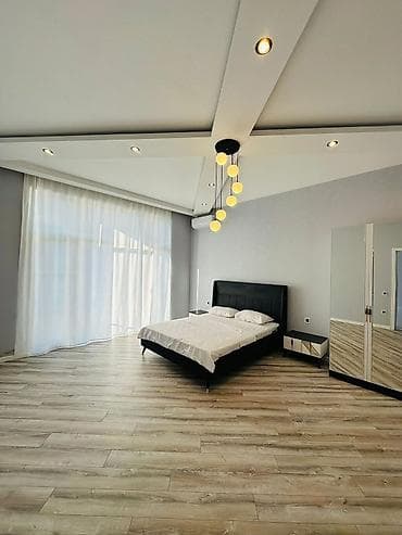 binə evler: Qəbələdə günlük kirayə modern ikimərtəbəli villa - Geniş həyət — 8