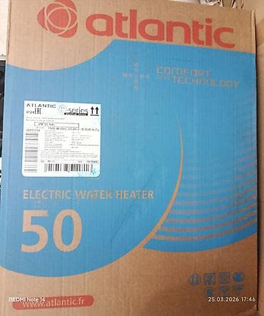 📌 Yenidir Qablaşmada Atlantic VM 50 N4L elektrik su qızdırıcısı -