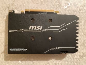 Modemlər və şəbəkə avadanlıqları: Videokart NVidia GeForce GTX 1660 Super, 6 GB, İşlənmiş — 4