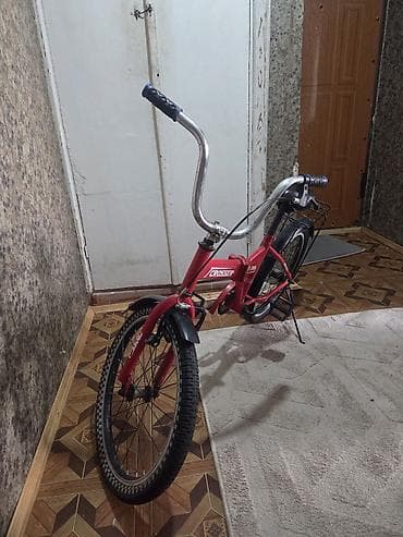 velo disk: Crosser uşaq velosipedi - Rəng: qırmızı - Çərçivə: polad, klassik — 3
