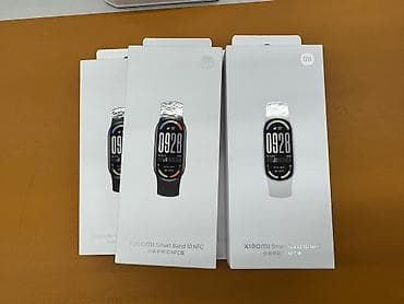 Yeni, Smart qolbaq, Xiaomi, Bildirişlər, rəng - Ağ