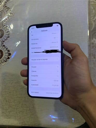 iphone 12 128gb qiymeti kontakt home: IPhone 12, 128 GB, Blue Titanium — 3
