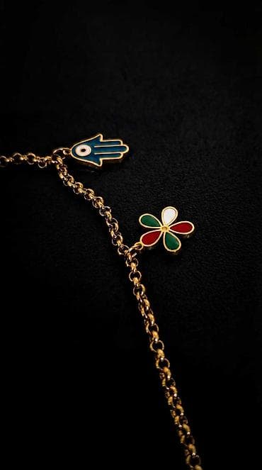 Браслеты: Məhsul: Paslanmayan poladdan zəncirli bilərzik - Material: Stainless — 2