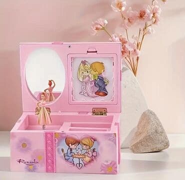 mişka şəkilləri: Musiqili aksesuar qutusu mexanikdi qoşduqda qız rəqs edir həm — 1